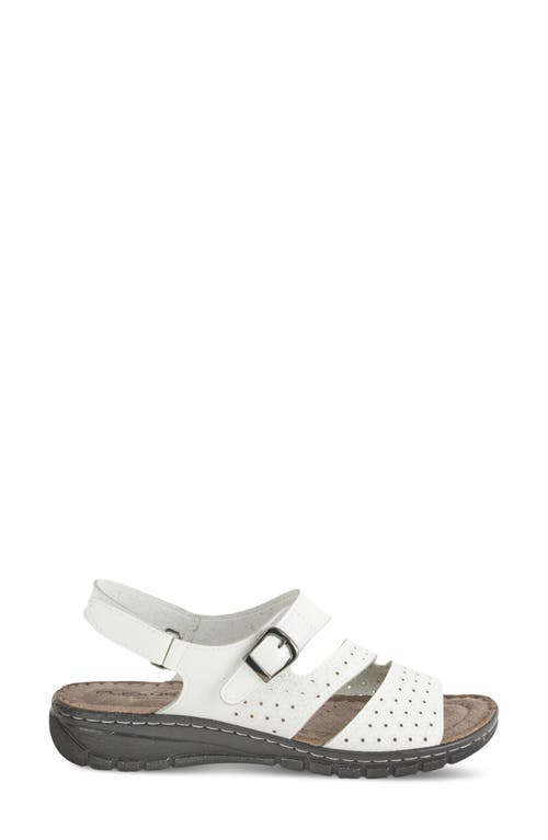 Flexus By Spring Step Harinna Slingback Sandal In White