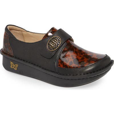 Alegria Dixie Platform Loafer,6.5- Brown