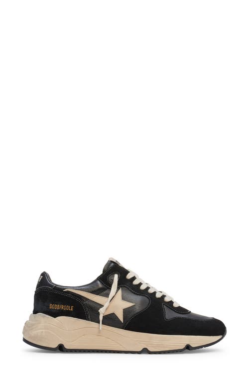 Shop Golden Goose Running Sole Sneaker In Black/white