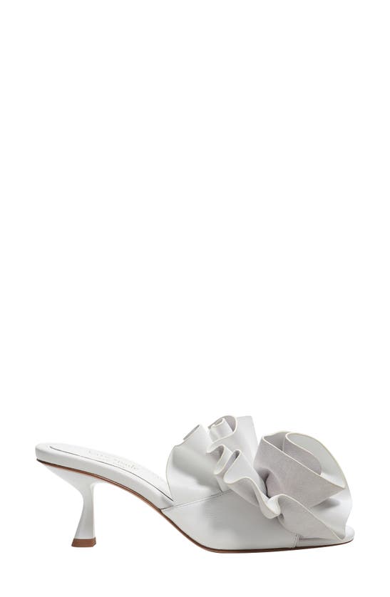 Shop Kate Spade Flourish Flower Accent Sandal In True White