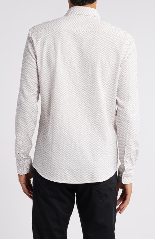 Shop Hugo Boss Boss Roan Kent Button-up Shirt In Open White