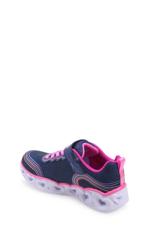 SKECHERS SKECHERS KIDS' HEART LIGHTS LIGHT-UP SNEAKER 