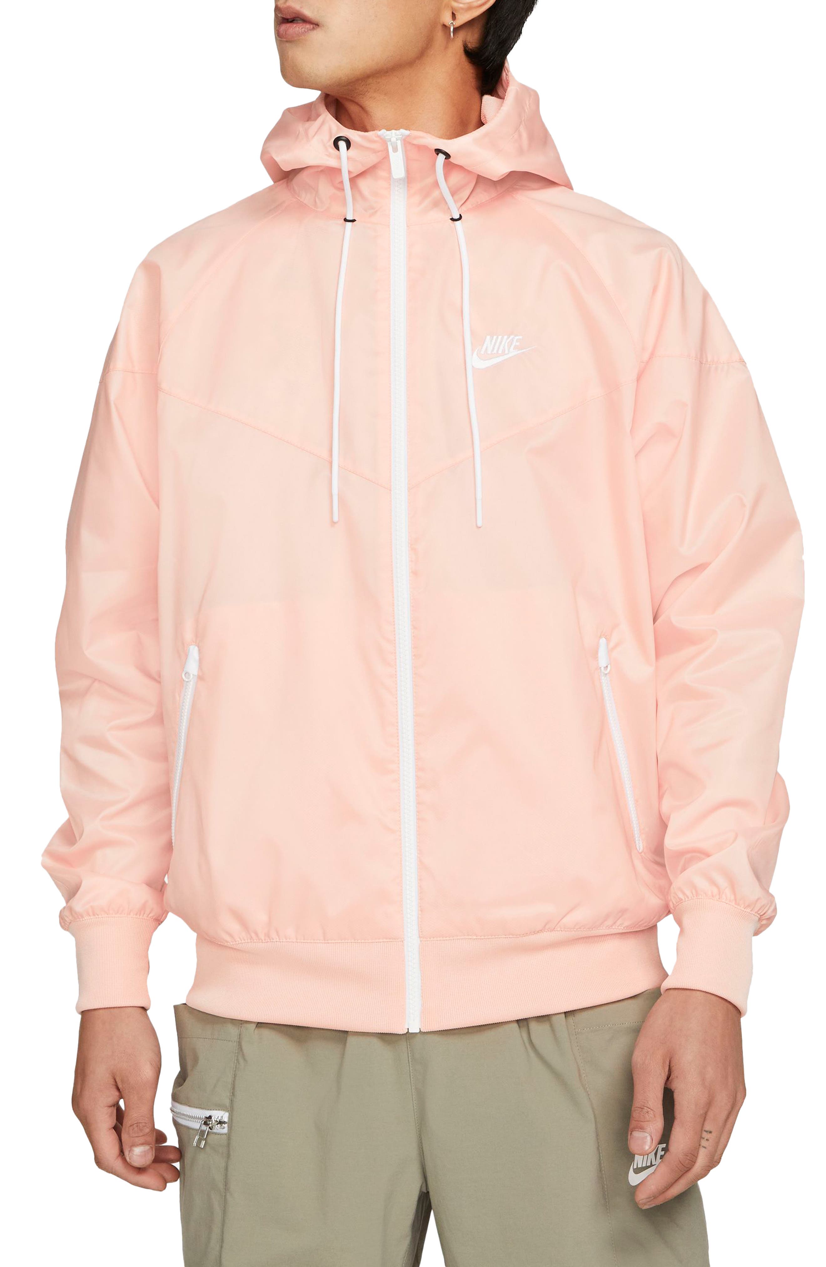 coral nike jacket