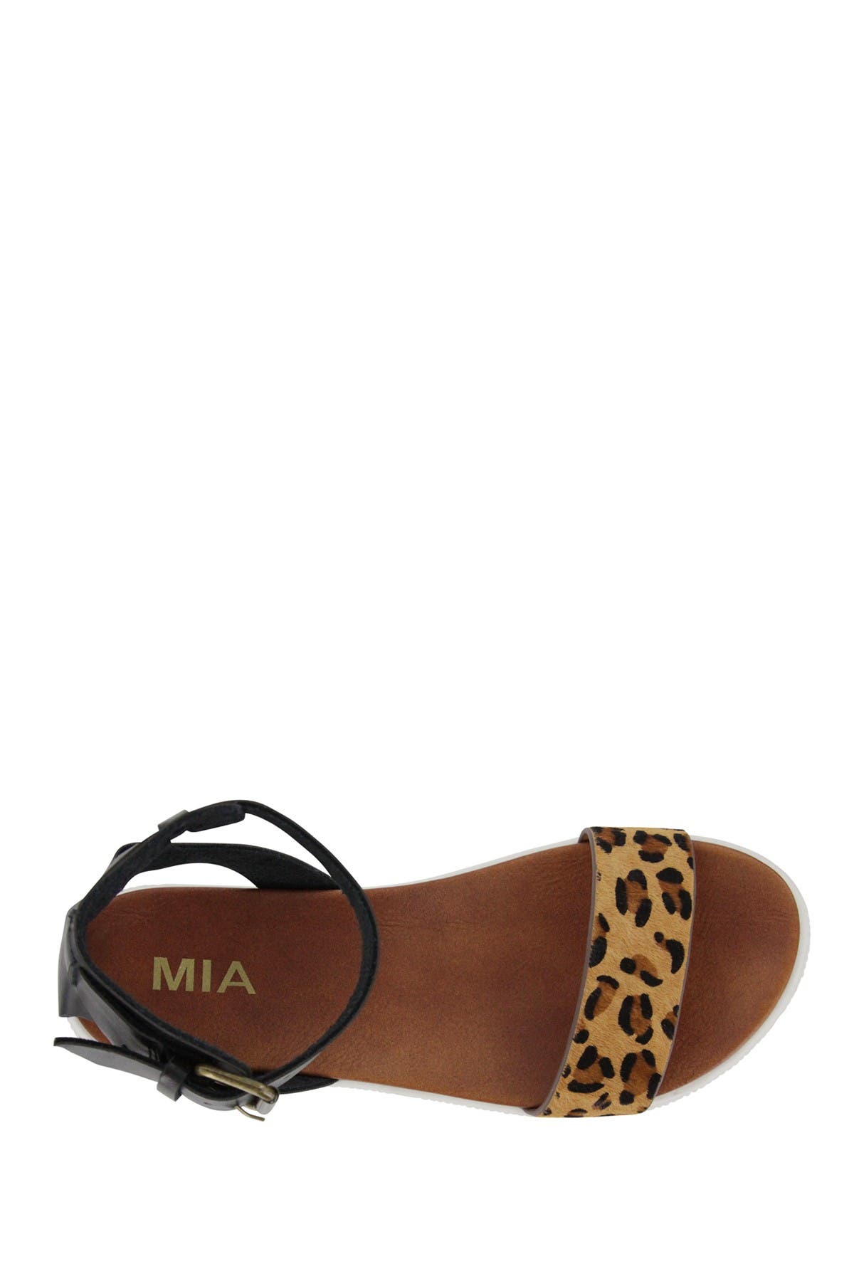 mia leopard sandals