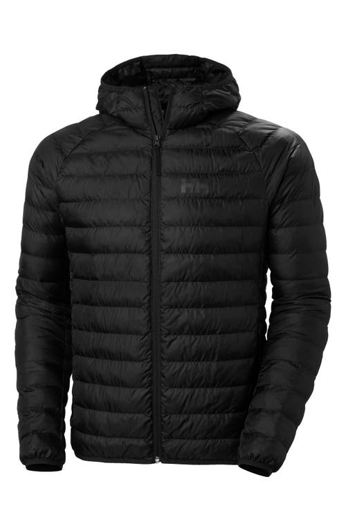 Banff Water Repellent Insulated Puffer Jacket in Black