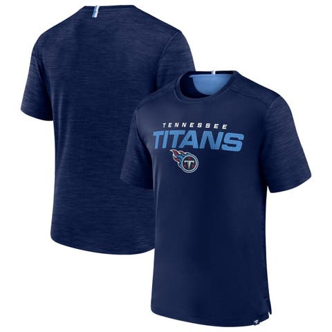 Men's Fanatics Branded Navy Tennessee Titans Jersey Tackle V-Neck T-Shirt