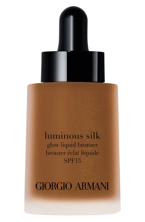 ARMANI beauty Luminous Silk Glow Liquid Bronzer Drops in 110 Tan To Deep at Nordstrom