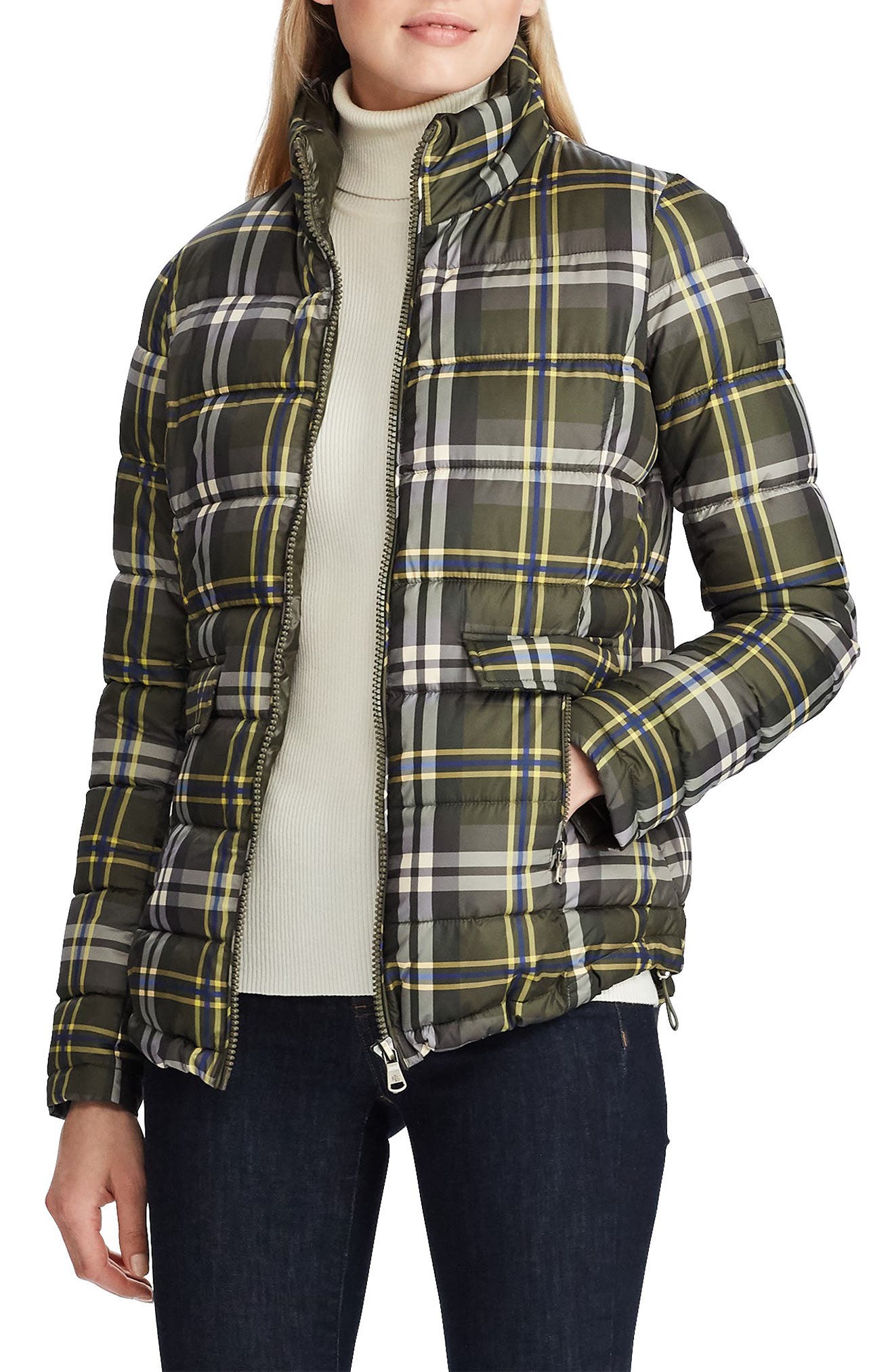 Lauren Ralph Lauren Plaid Quilted Jacket Nordstrom