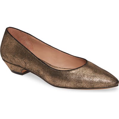 Linea Paolo Bridget Pointy Toe Pump, Brown