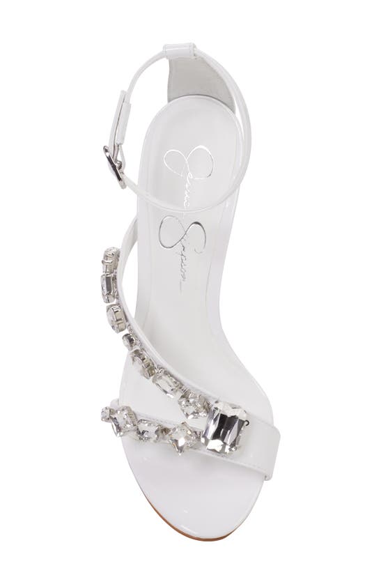 Jessica Simpson Raela Ankle Strap Sandal In White