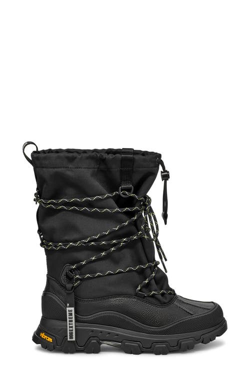 Ugg(r) Black Fabric W Metropeak Boots In Black
