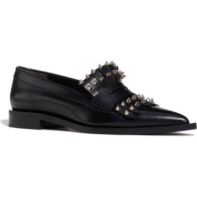 Alexander Mcqueen Studded Kiltie Loafer