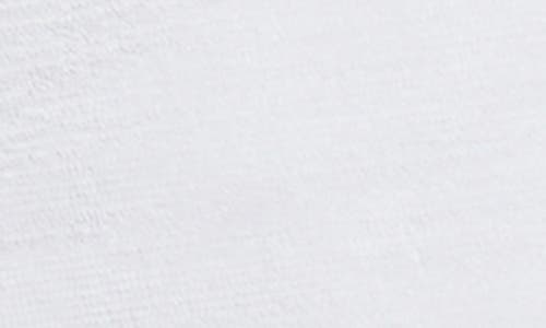 Faherty Cabana Terry Cloth Drawstring Shorts In White
