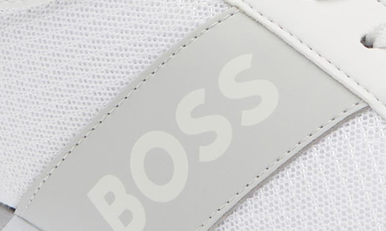 Shop Hugo Boss Boss Gender Inclusive Parkour Running Shoe In White