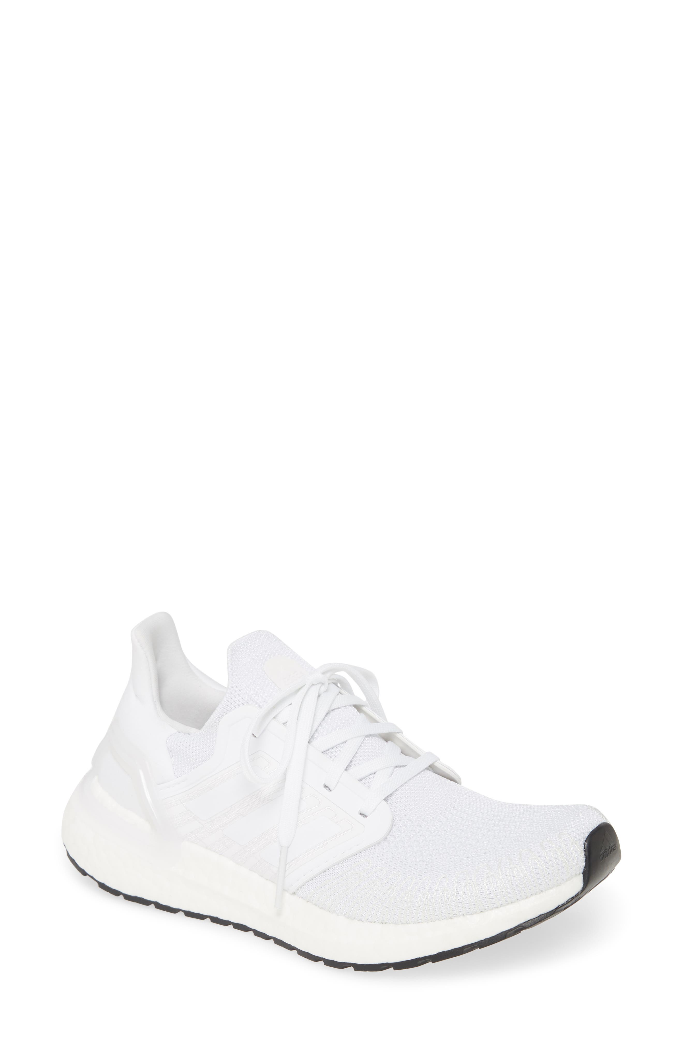 Adidas Originals Ultraboost 20 Running Shoe In Cloud White/ White/ Core Black