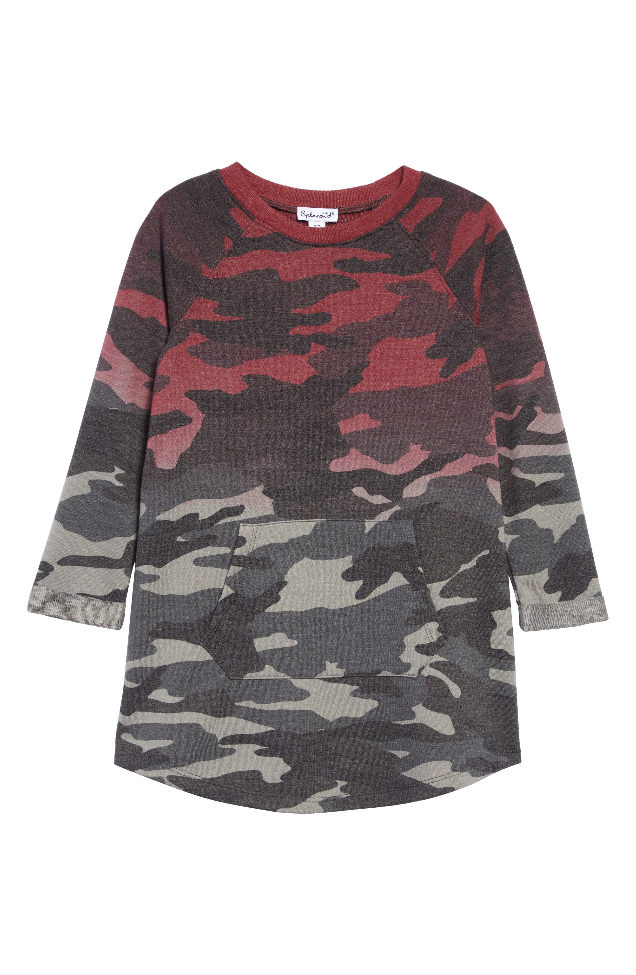 splendid camo sweatshirt