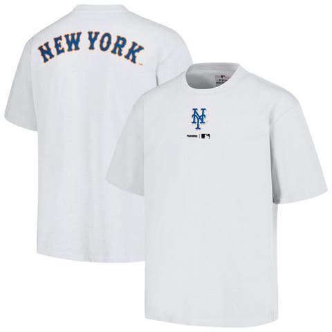 Men's Majestic White New York Mets Mother's Day Logo T-Shirt