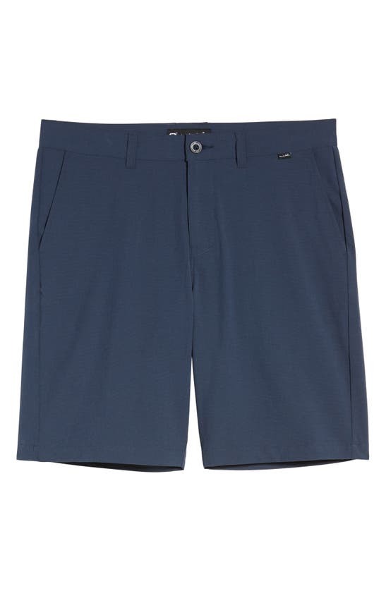 Travismathew Starnes Stretch Performance Shorts In Blue Nights