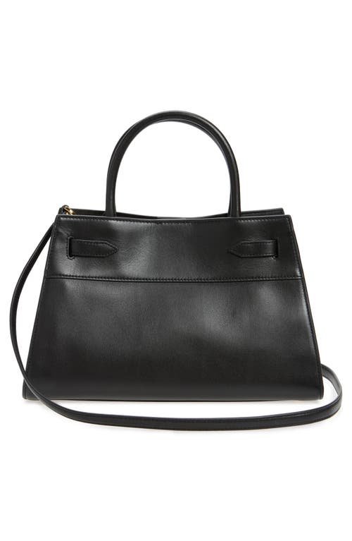 Shop Veronica Beard Dash Leather Tote In Black