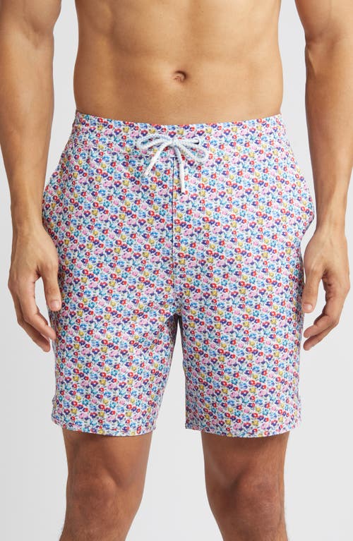 johnnie-O Belfaire Floral Swim Trunks Bahama Mama at Nordstrom,