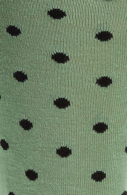 PAUL SMITH PAUL SMITH FERNANDO POLKA DOT COTTON BLEND DRESS SOCKS