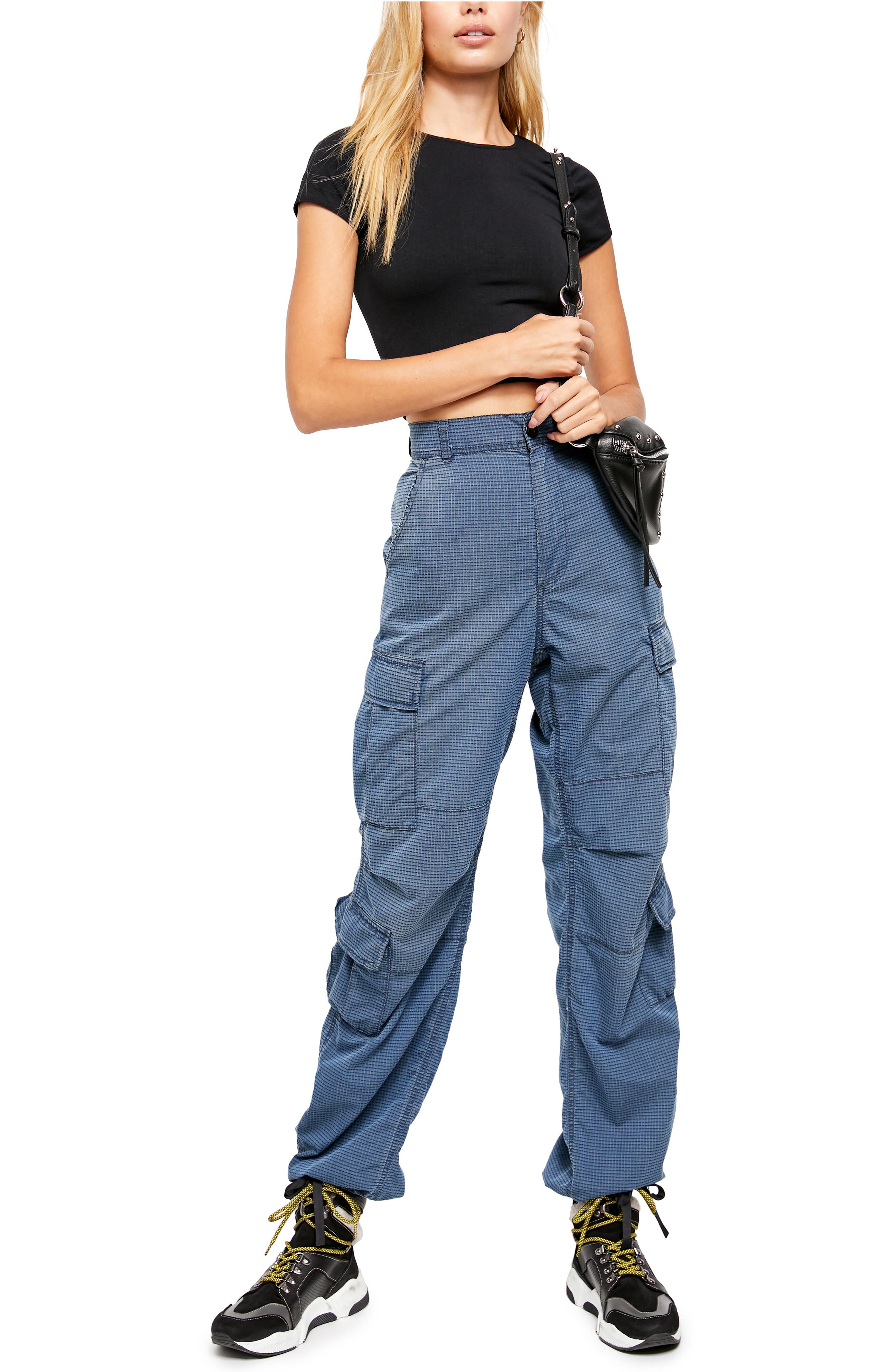 free people city cargo pants