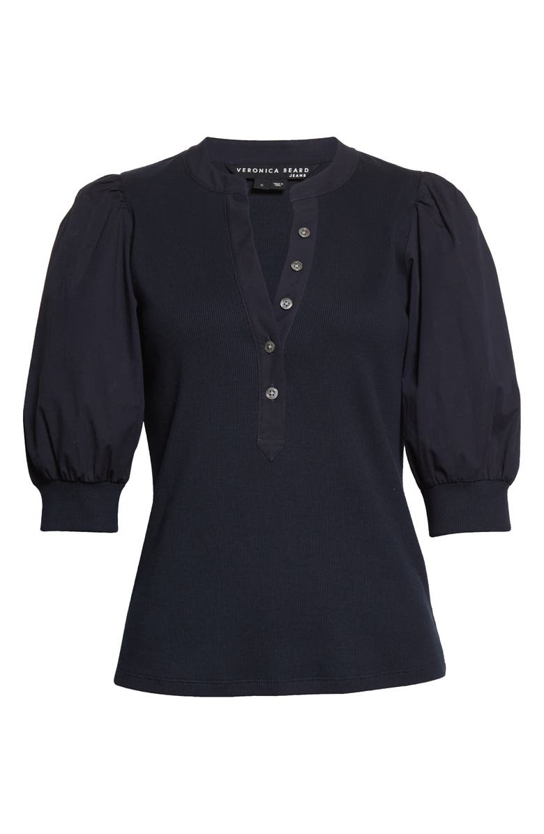 Veronica Beard Coralee Front Button Blouse | Nordstrom