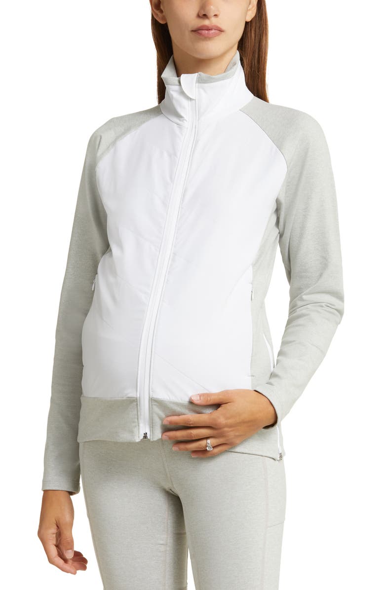 Anook Athletics Maternity Track Jacket Nordstrom