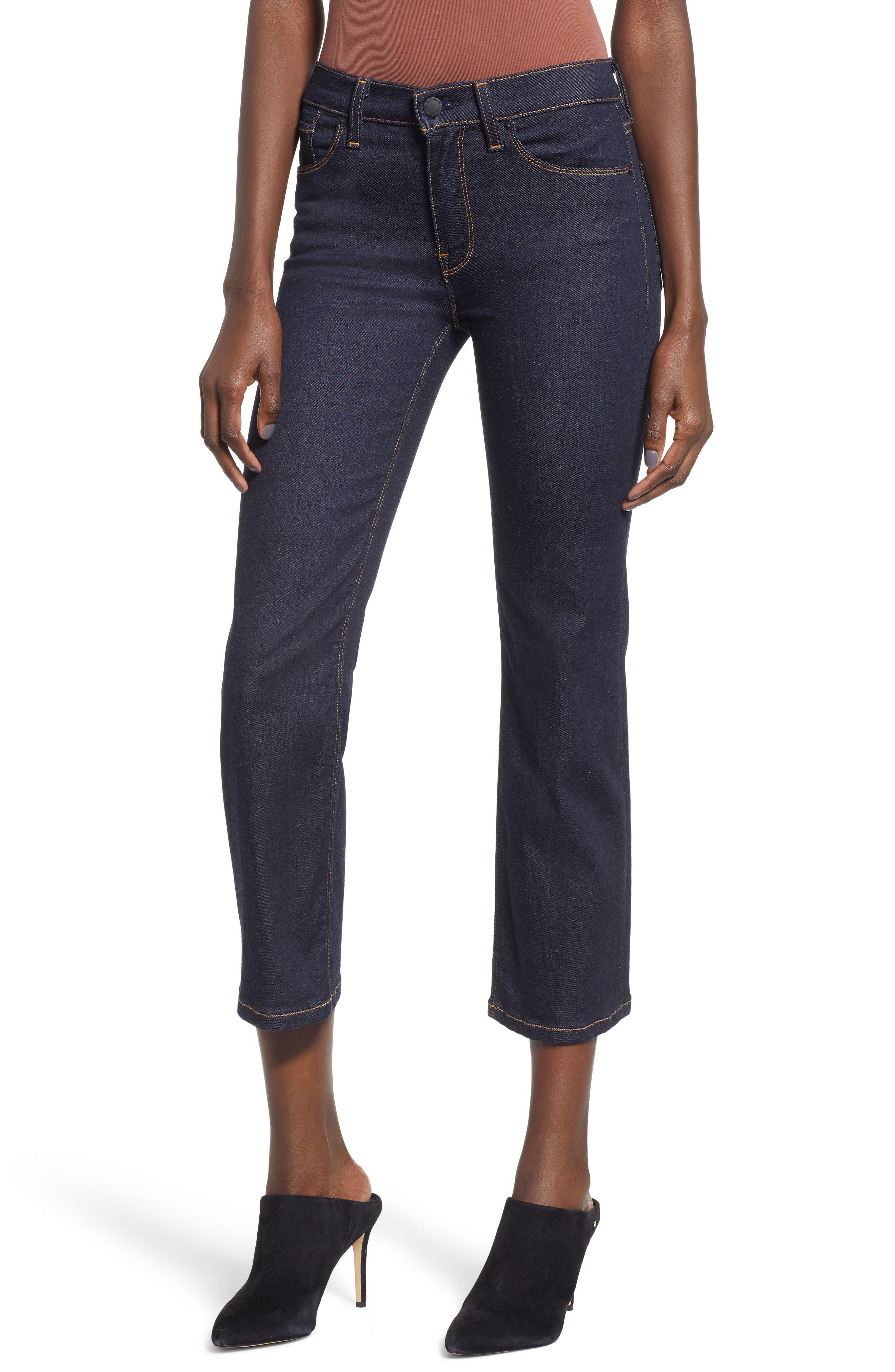 Hudson Jeans Womens Stella Midrise Crop 5 Pocket Jean