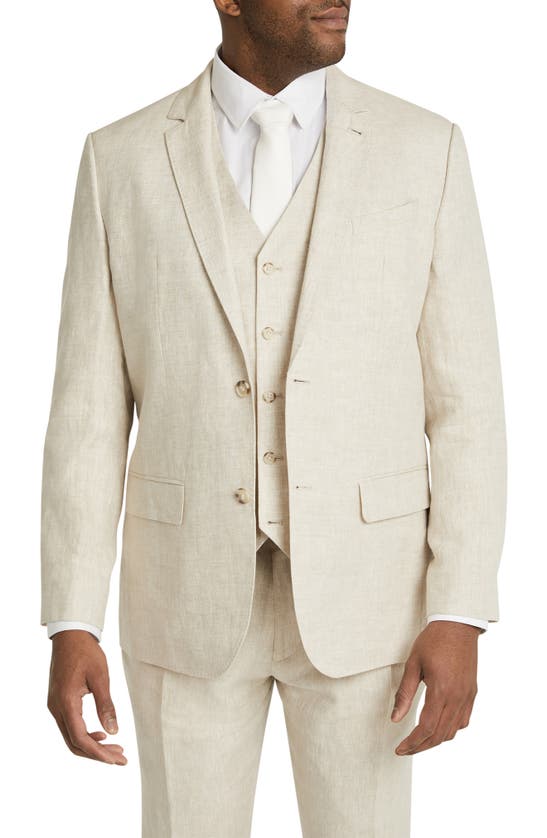 Shop Johnny Bigg Hemsworth Stretch Linen Sport Coat In Natural