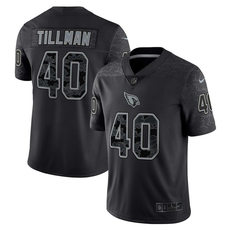 Nike Men's Nfl Arizona Cardinals Rflctv (pat Tillman) Fashion Football  Jersey In Black