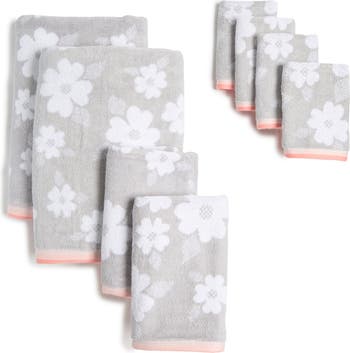 Caro Home Floral 8-Piece Towel Set | Nordstromrack