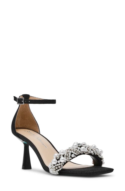 Betsey Johnson Milo Ankle Strap Sandal in Black 