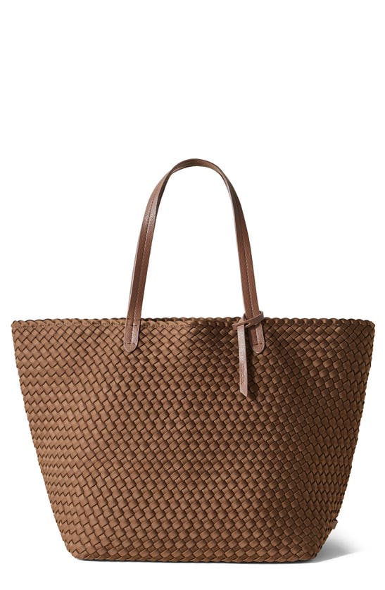 Shop Naghedi Large Jet-setter Tote In Mink