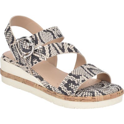 Evolve Kassie Strappy Sandal, Grey