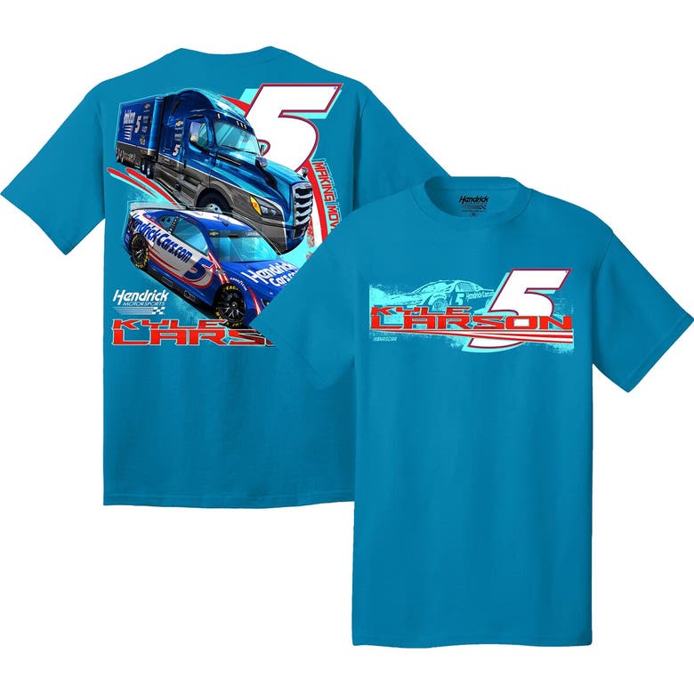 Shop Hendrick Motorsports Team Collection Blue Kyle Larson Making Moves T-shirt