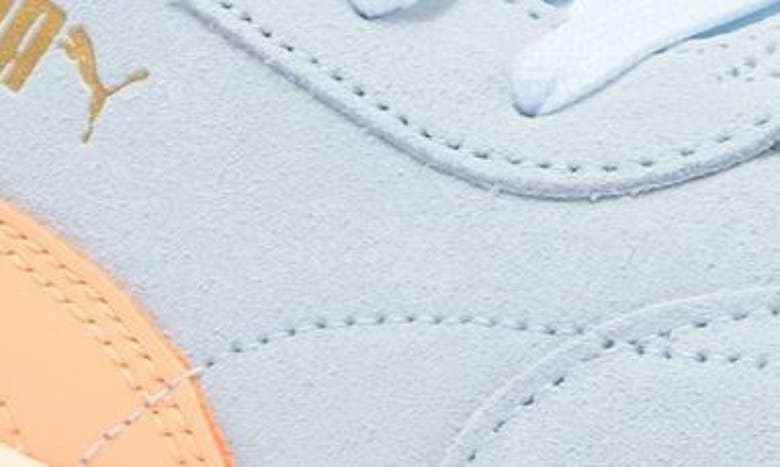 Puma Club 5v5 Aos Sneaker In Icy Blue-peach Fizz-gold