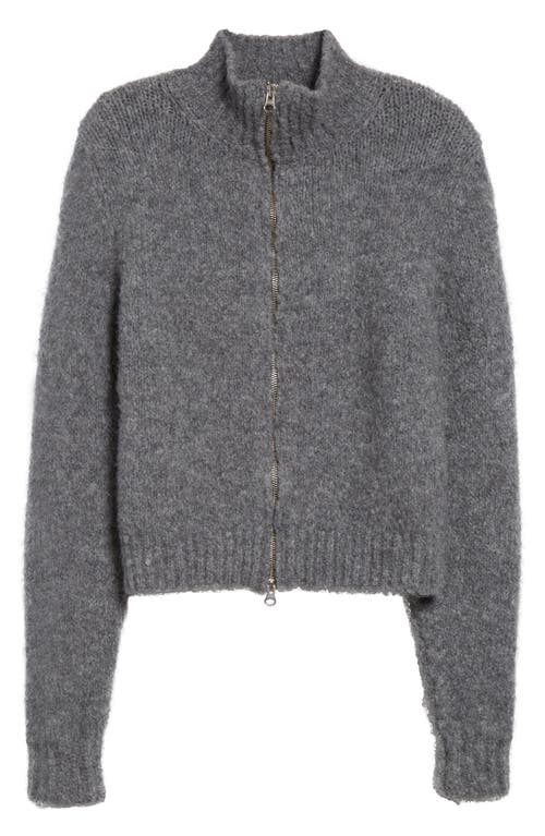 PALOMA WOOL PALOMA WOOL STADIUM INTARSIA ZIP CARDIGAN 