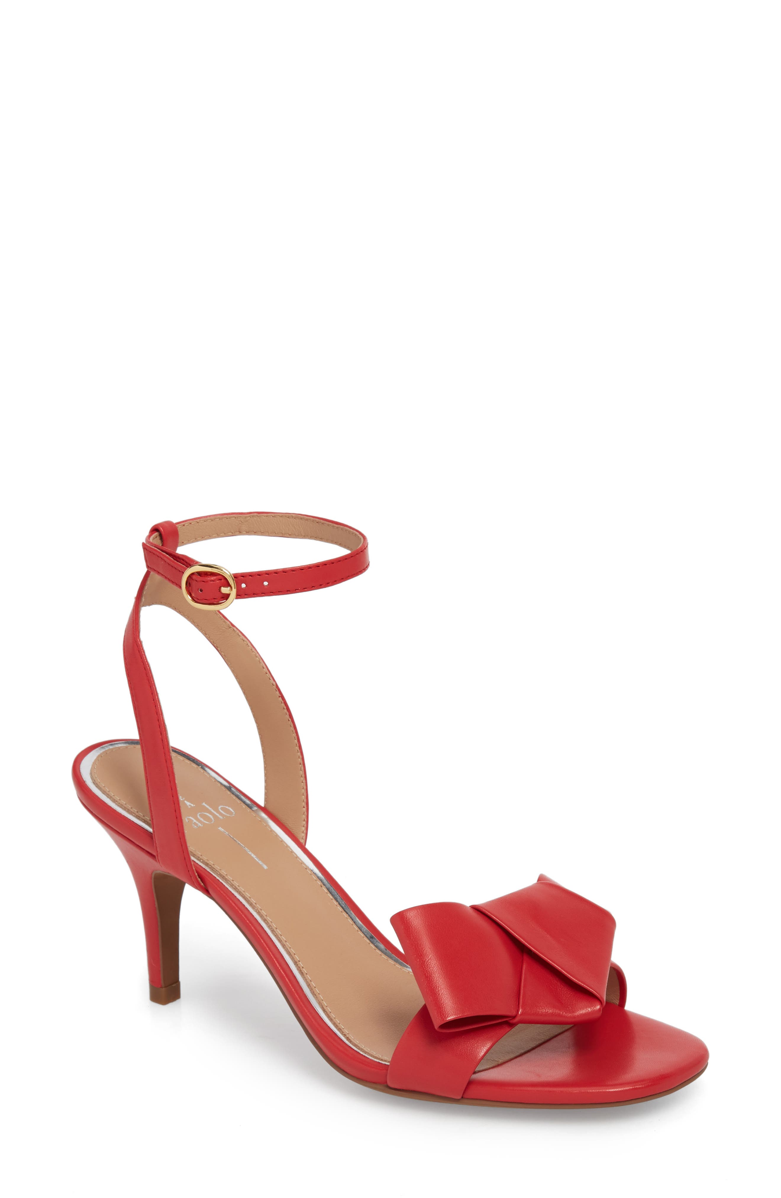 Linea Paolo Haven Ankle Strap Sandal, Red