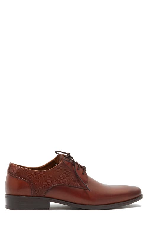 Florsheim Jackson Plain Toe Derby In Cognac