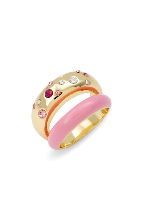Dessert Remix Ring in Bright Pink