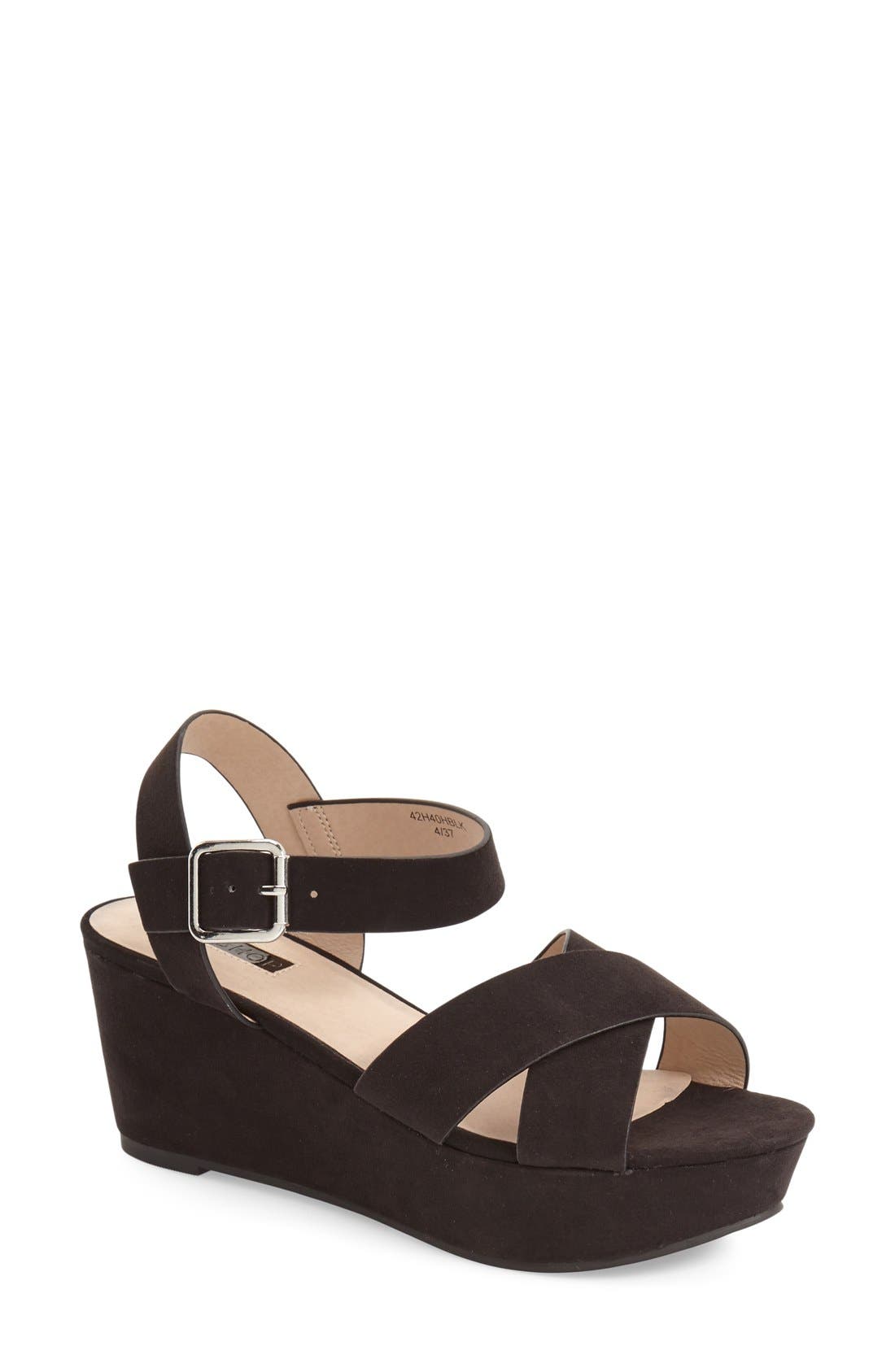 'Hippy' Platform Wedge Sandal (Women) Nordstrom
