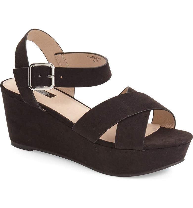 Topshop 'Hippy' Platform Wedge Sandal (Women) | Nordstrom