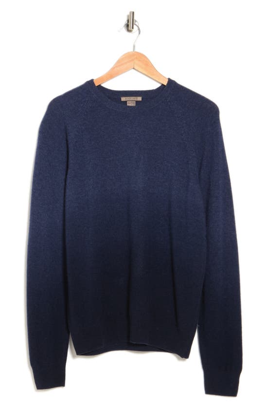 Amicale Dip Dye Cashmere Sweater In Denim