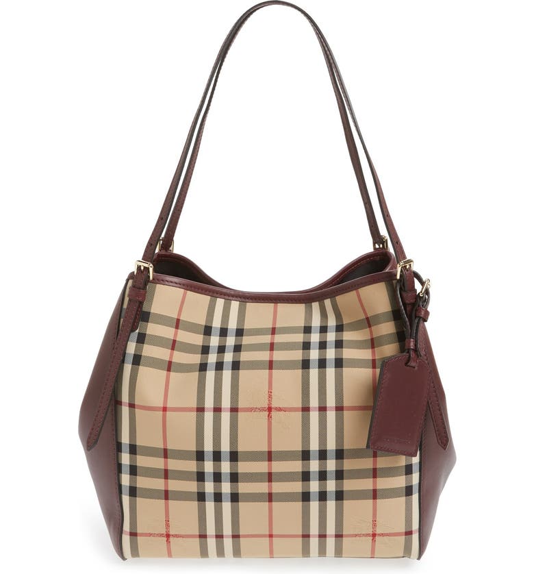 Burberry 'Small Canterbury' Horseferry Check Shoulder Tote | Nordstrom