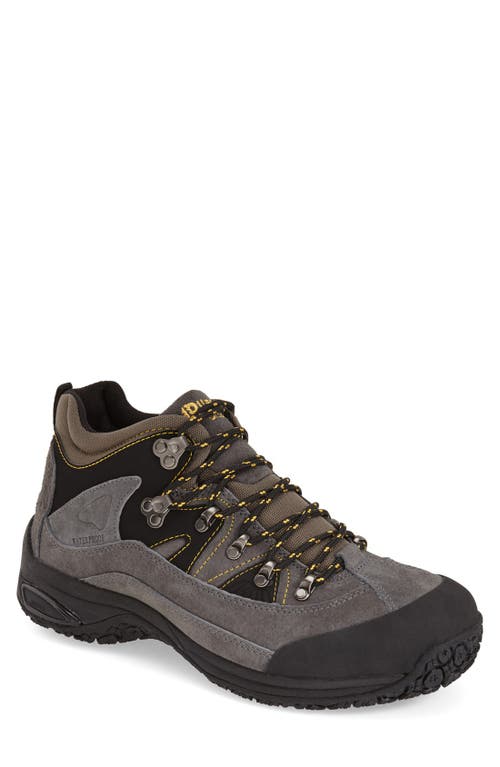 Dunham 'Cloud' Waterproof Hiking Boot in Slate Black