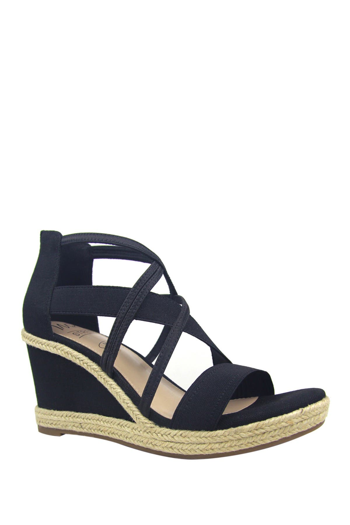 memory foam wedge sandals