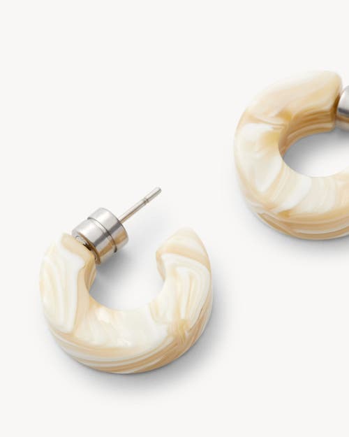 Machete Muse Hoops In Ivory