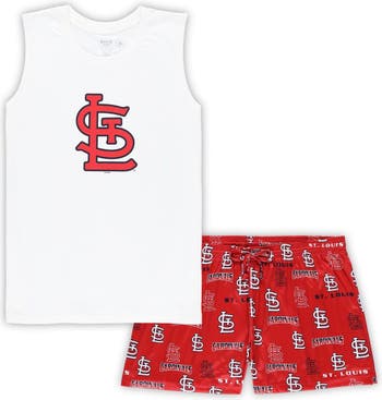 Lids St. Louis Cardinals Concepts Sport Women's Gable Knit T-Shirt