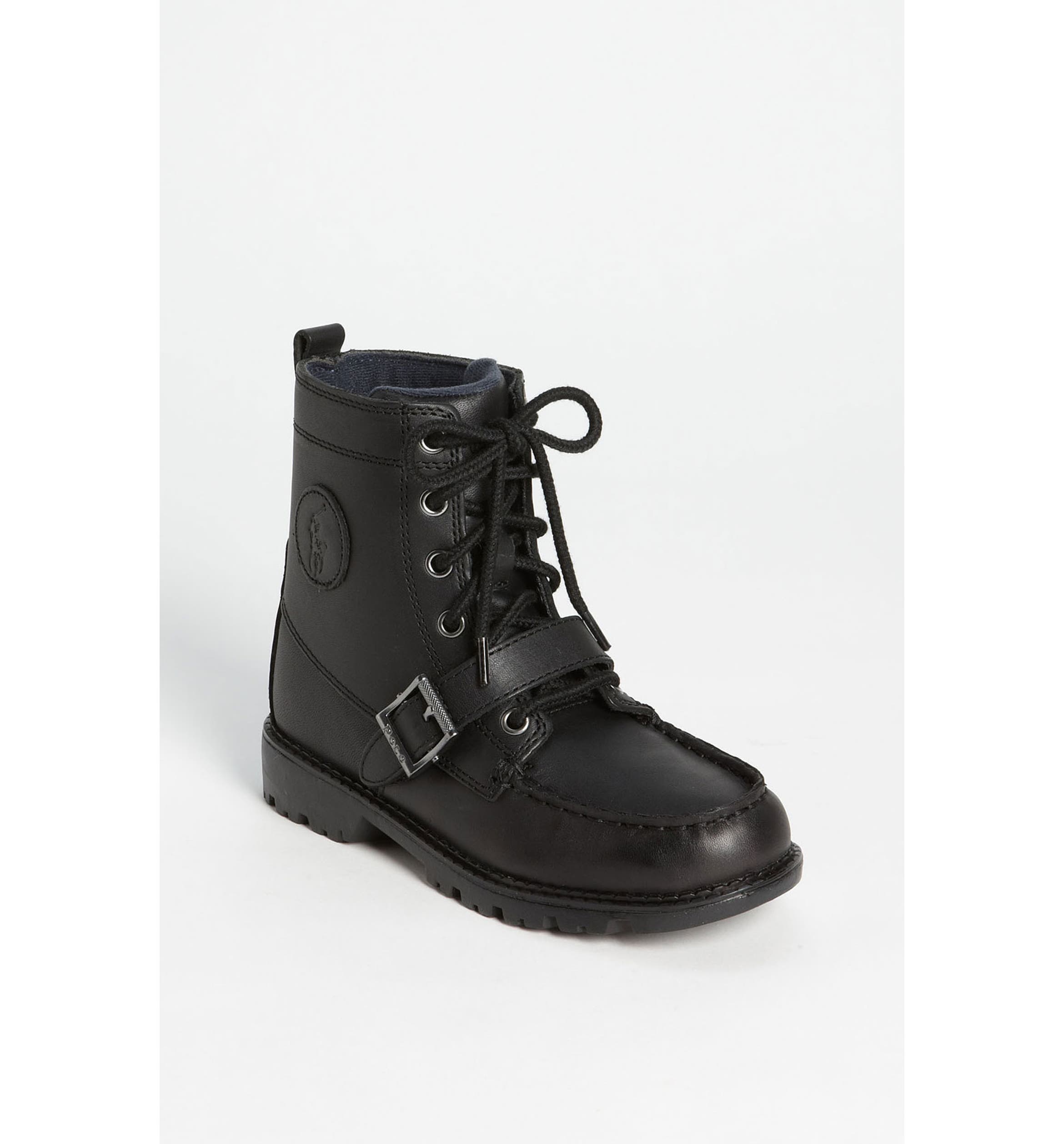 Polo Ralph Lauren Leather Boot (Toddler, Little Kid & Big Kid) | Nordstrom